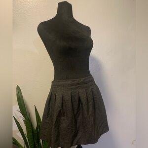 Urban Outfitters Small Gray Pleated Mini Skirt ies frans